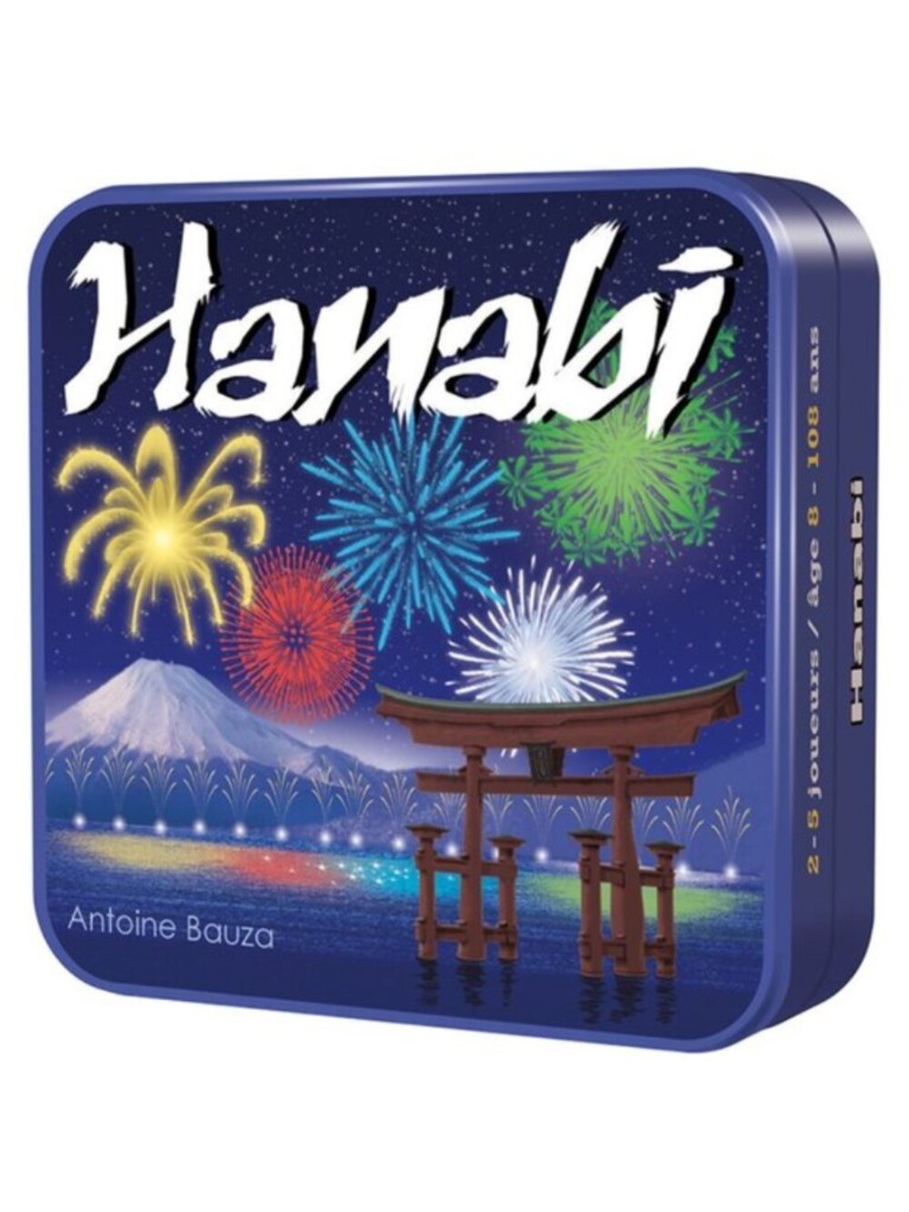 Hanabi Tin Box French Version cooperative card Game New Sealed Age 8+